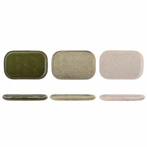 Addison Plate Green Set – Bloomingville