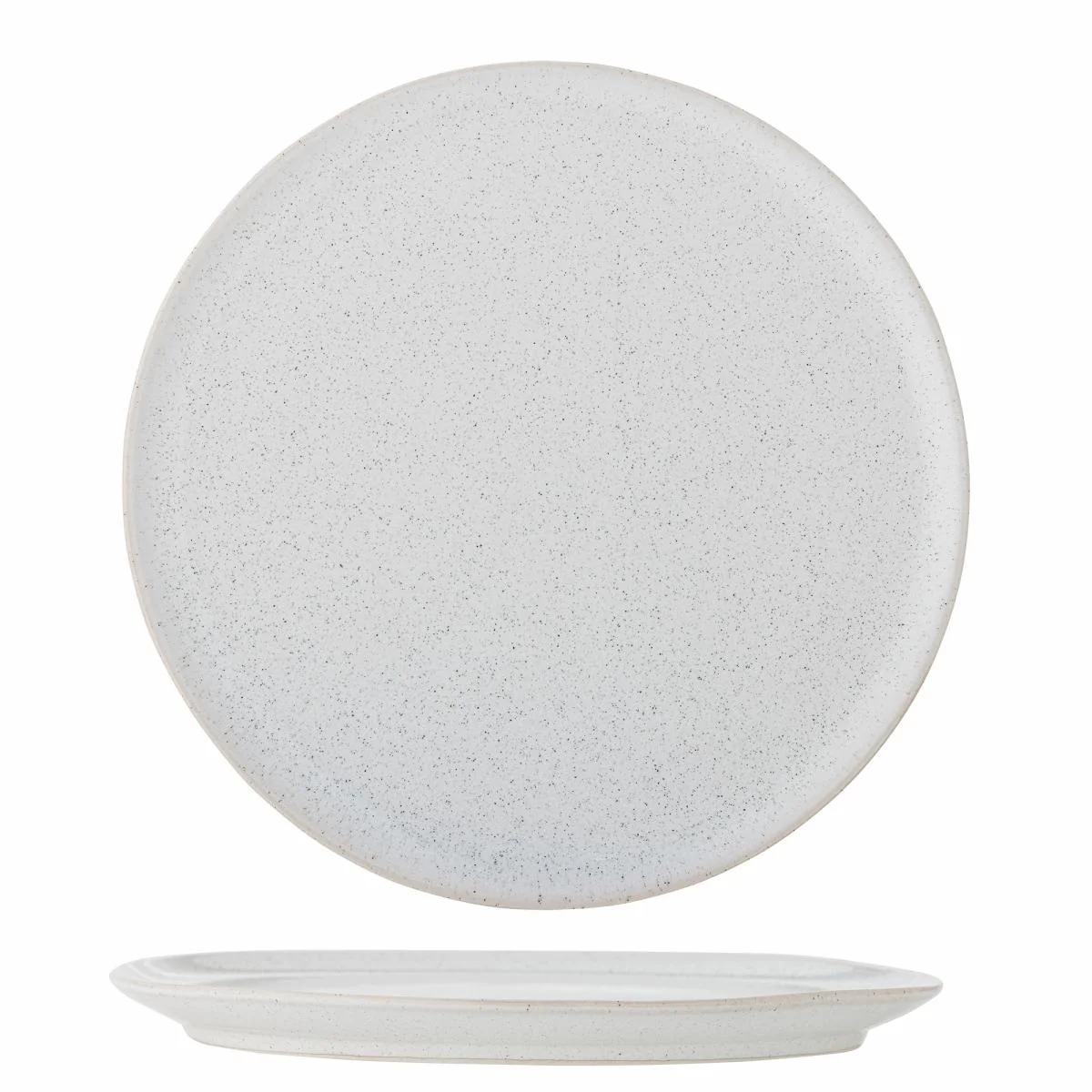 Addison Plate White – Bloomingville