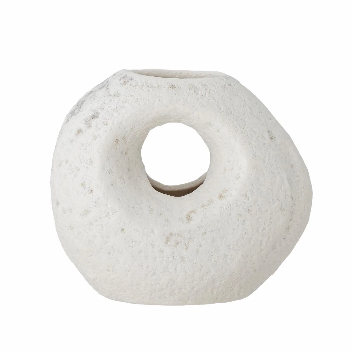 Caia Vase White – Bloomingville