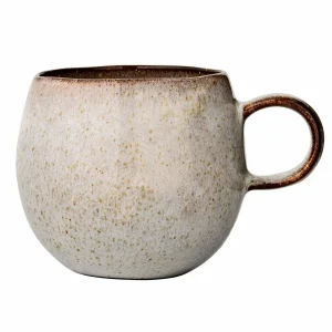 Kaffeebecher Steingut natur, Ø 10,5 cm, 9,5 cm hoch – Bloomingville Sandrine